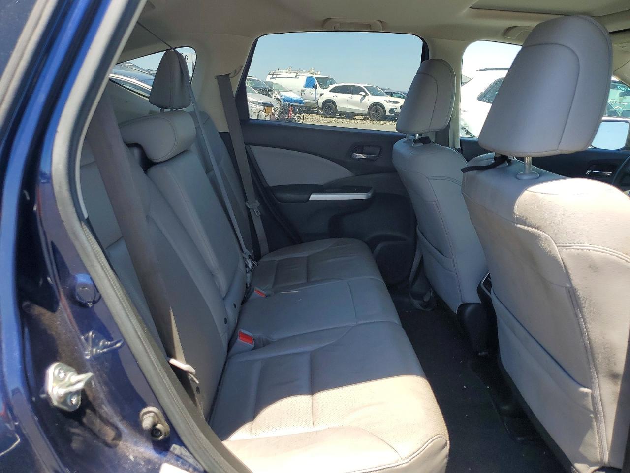 2015 Honda Cr-v Exl Blue vin: 2HKRM4H73FH641210