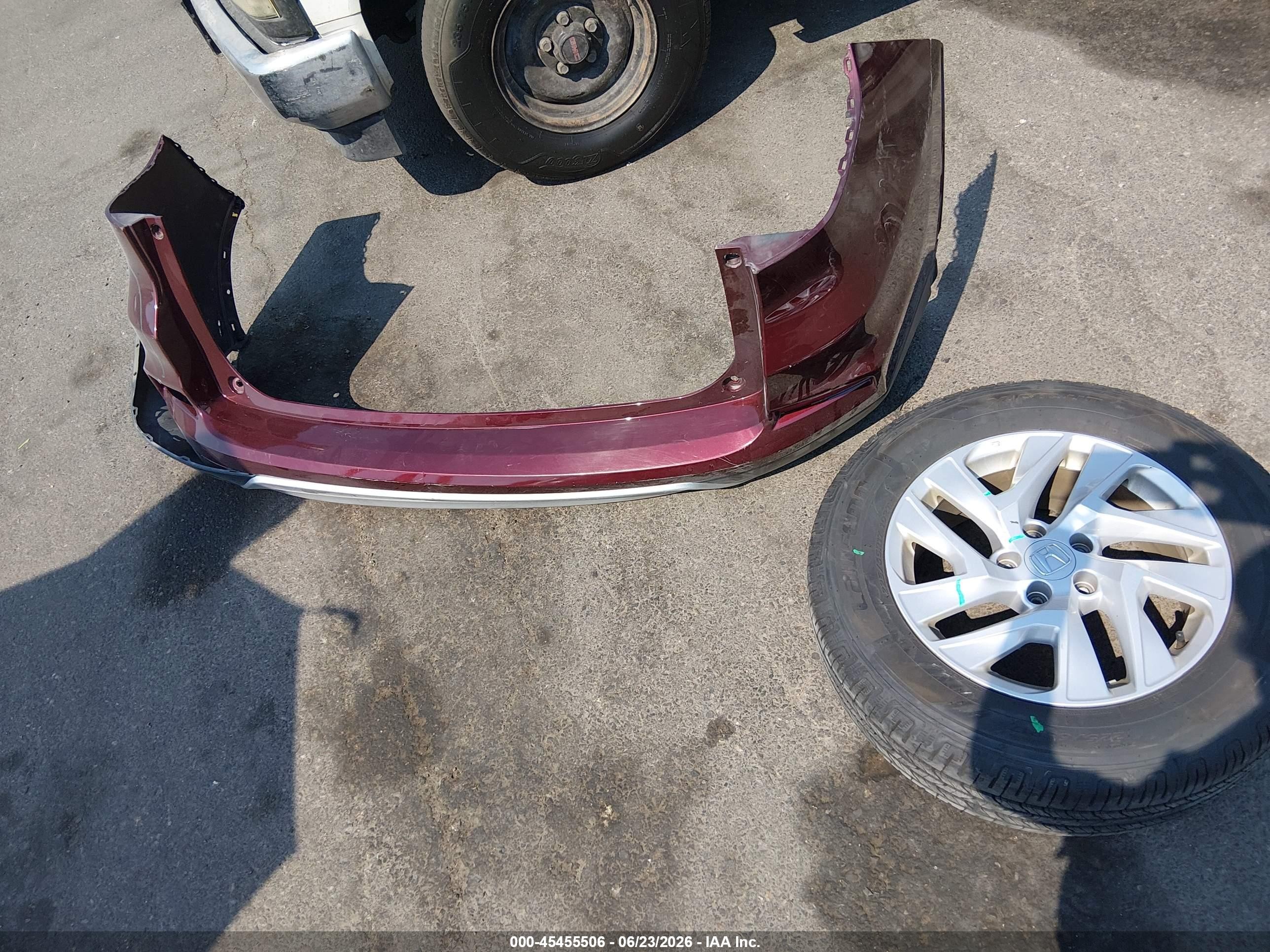 2015 Honda Cr-v Ex-l Бордовый vin: 2HKRM4H73FH641840