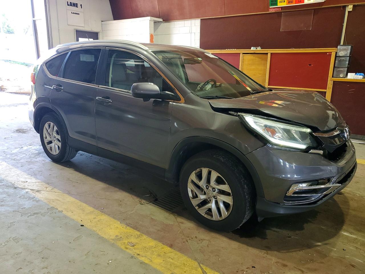 2015 Honda Cr-v Exl Gray vin: 2HKRM4H73FH647248