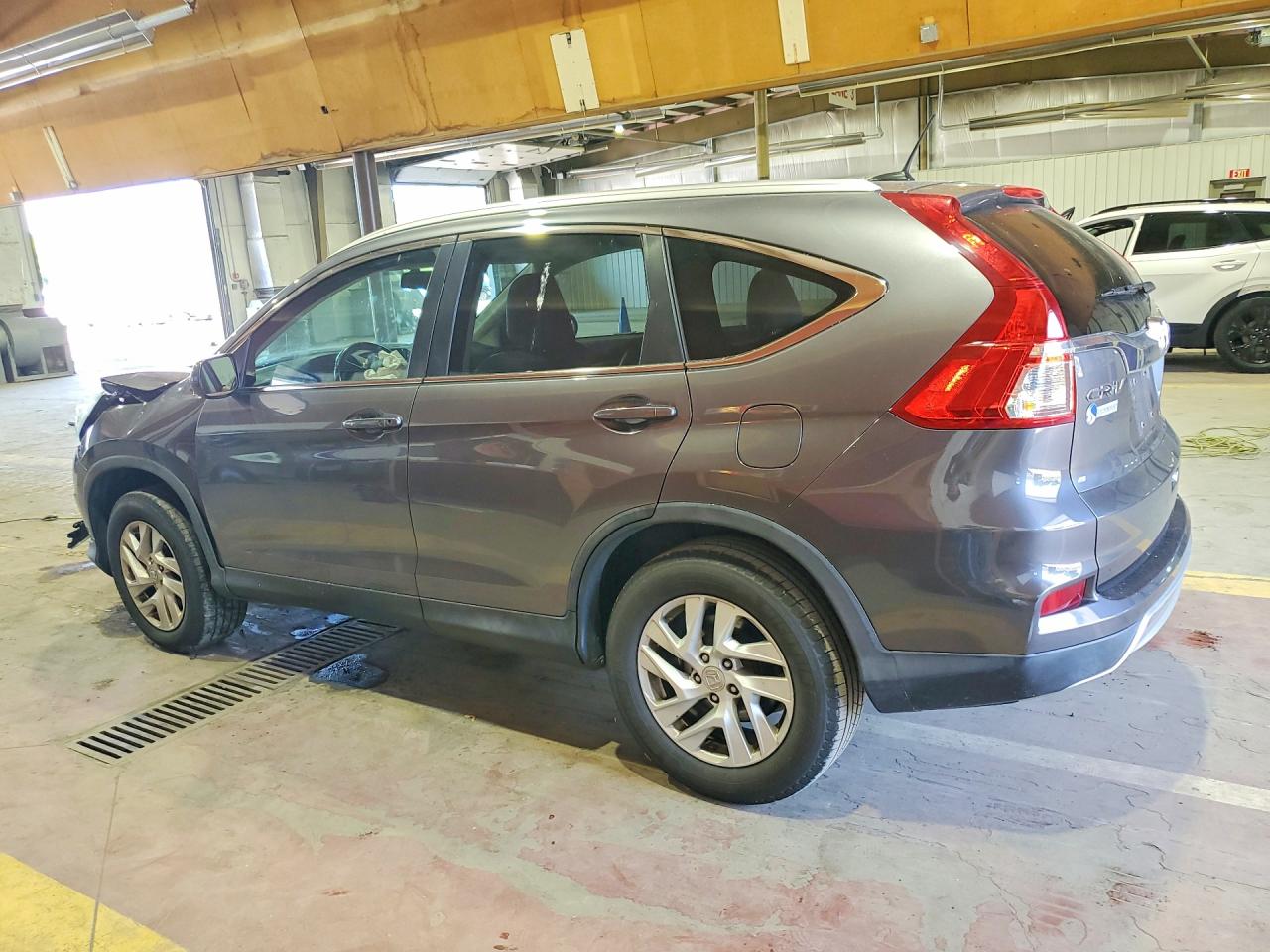 2015 Honda Cr-v Exl Gray vin: 2HKRM4H73FH647248