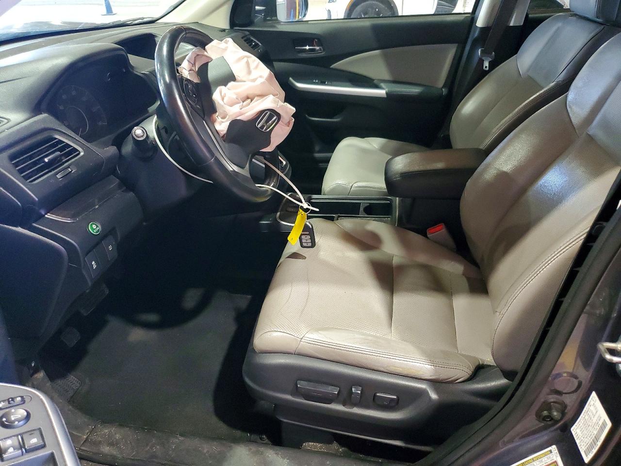 2015 Honda Cr-v Exl Gray vin: 2HKRM4H73FH647248