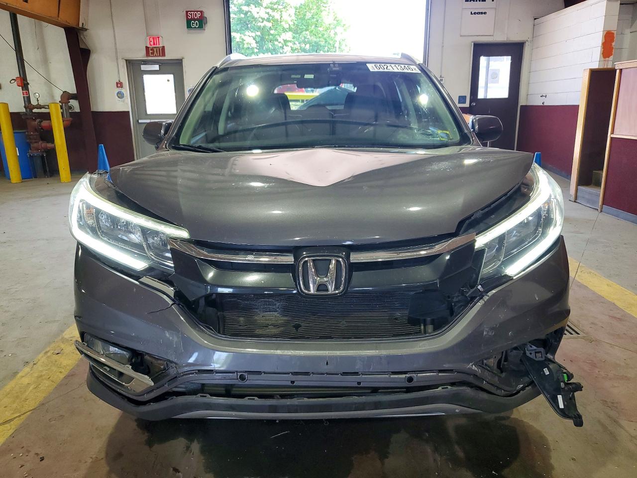 2015 Honda Cr-v Exl Gray vin: 2HKRM4H73FH647248