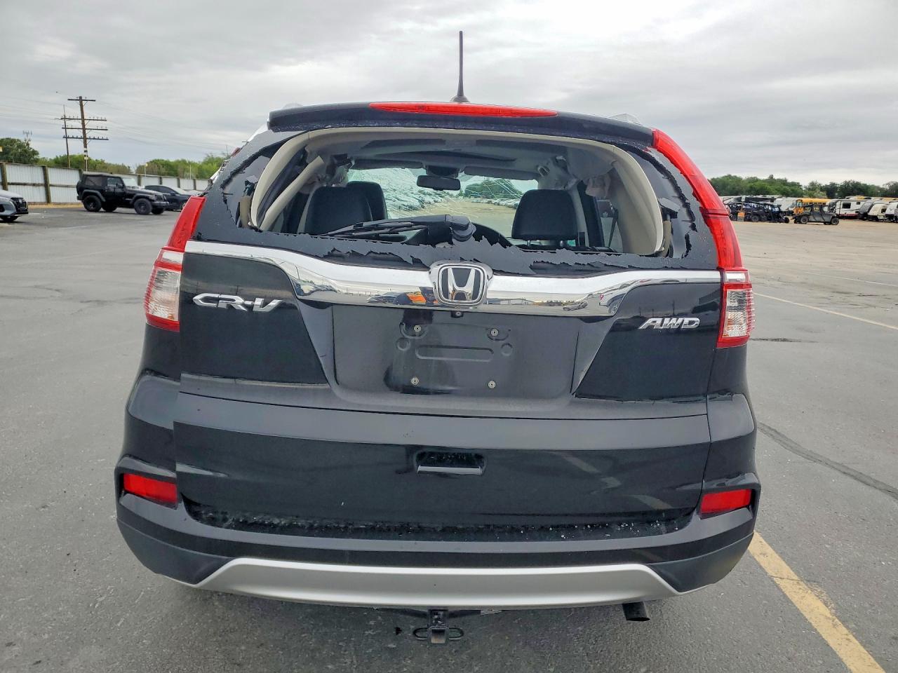 2015 Honda Cr-v Exl Black vin: 2HKRM4H73FH659688