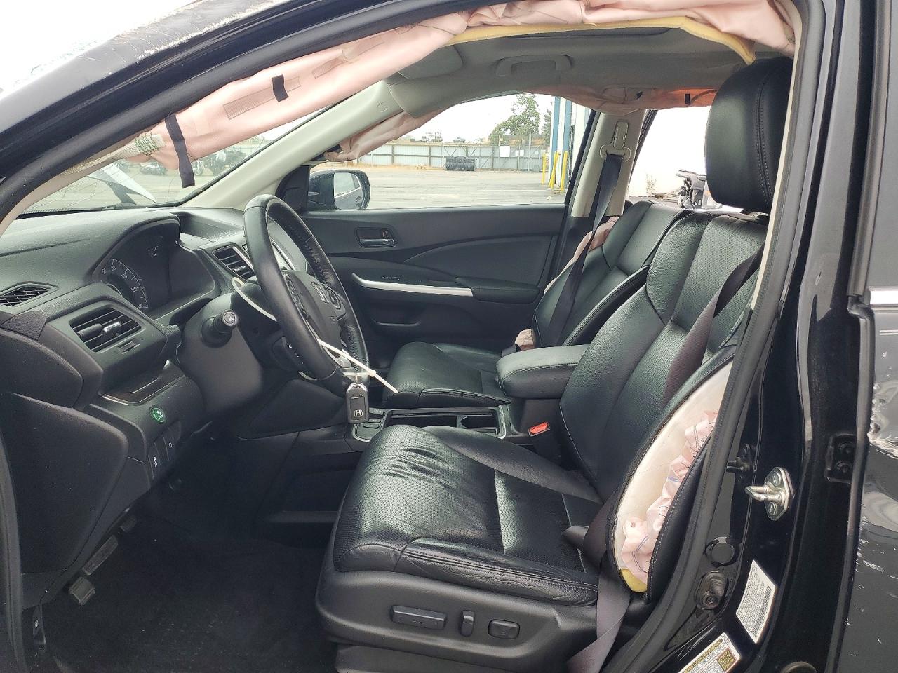 2015 Honda Cr-v Exl Black vin: 2HKRM4H73FH659688