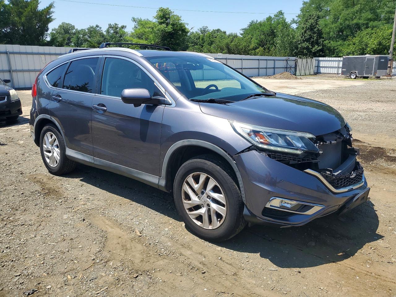 2015 Honda Cr-v Exl Gray vin: 2HKRM4H73FH677060