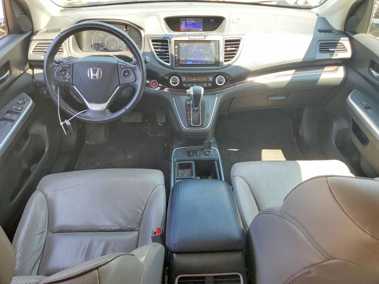 2015 Honda Cr-v Exl Gray vin: 2HKRM4H73FH677060