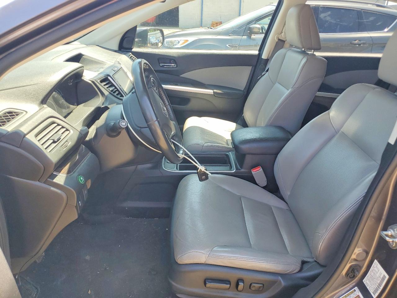 2015 Honda Cr-v Exl Gray vin: 2HKRM4H73FH677060