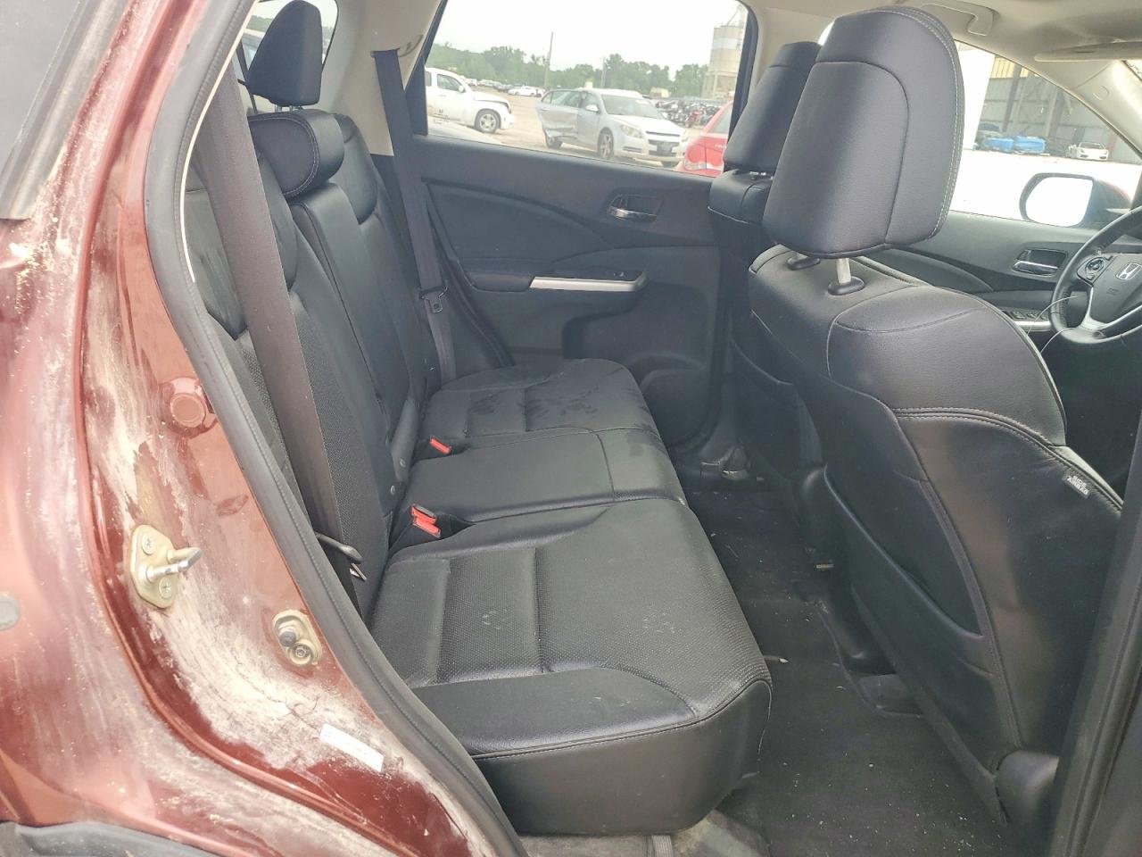 2015 Honda Cr-v Exl Burgundy vin: 2HKRM4H73FH693744