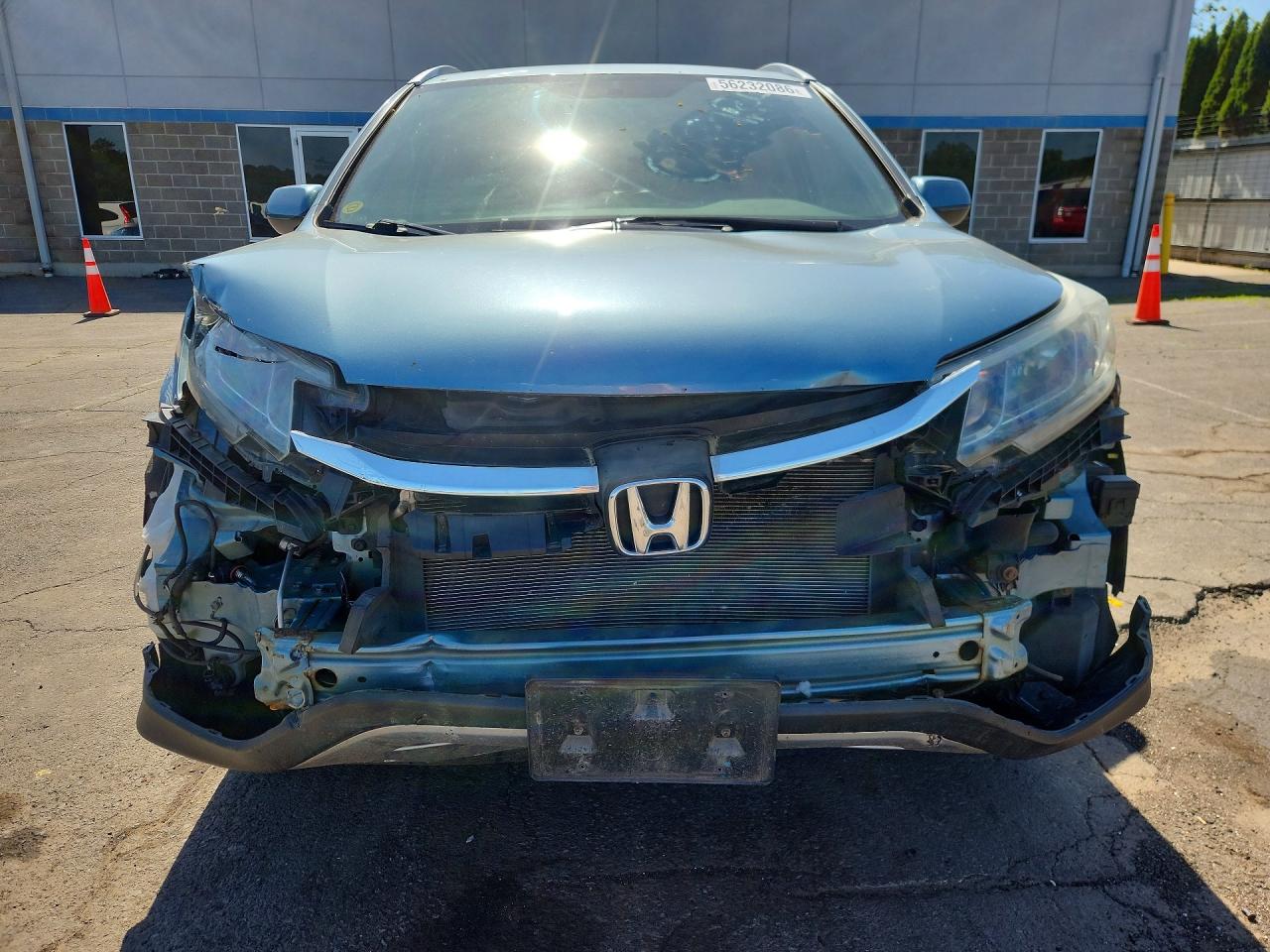 2016 Honda Cr-v Exl Blue vin: 2HKRM4H73GH694698