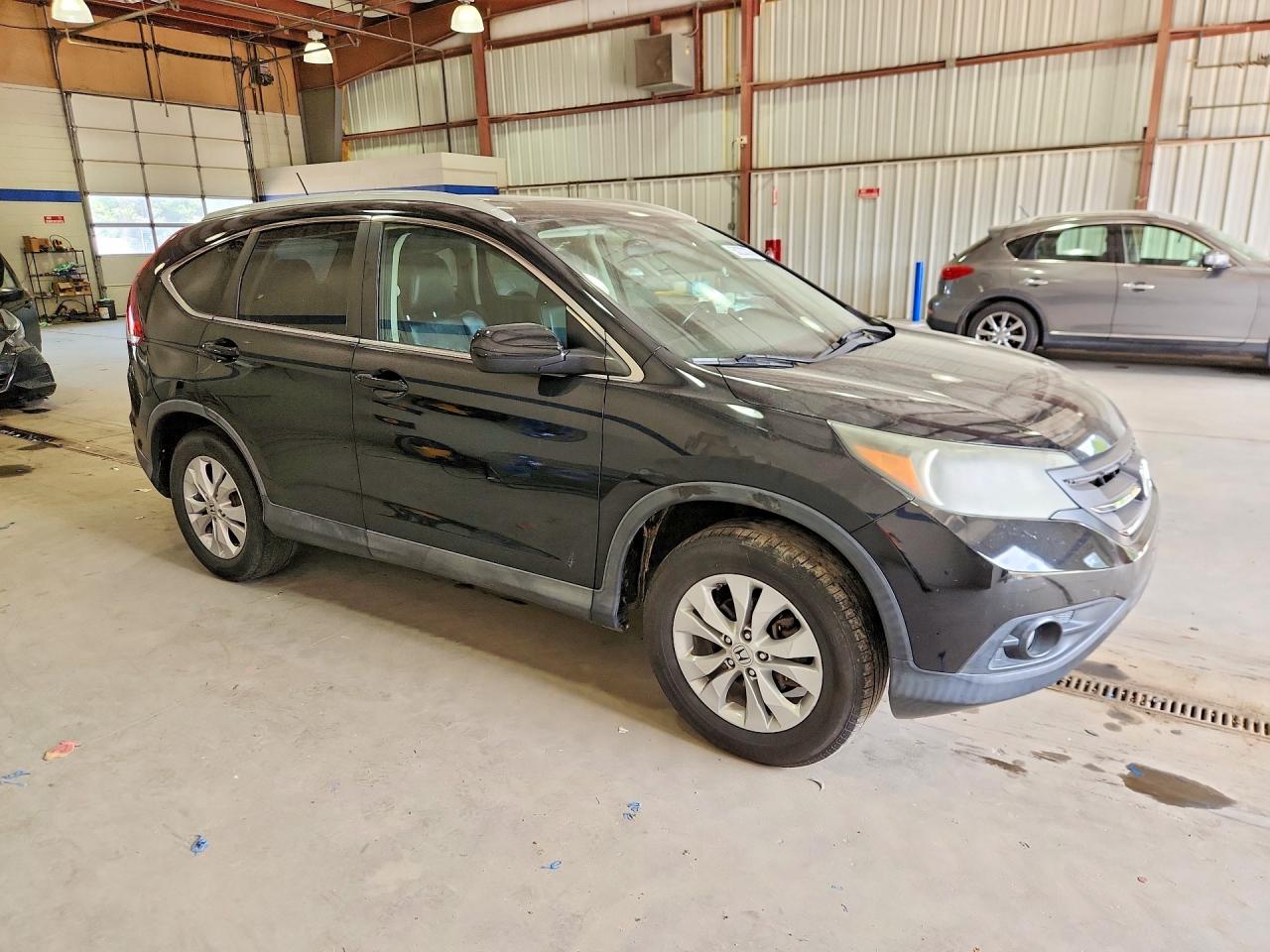 2012 Honda Cr-v Exl Black vin: 2HKRM4H74CH635217