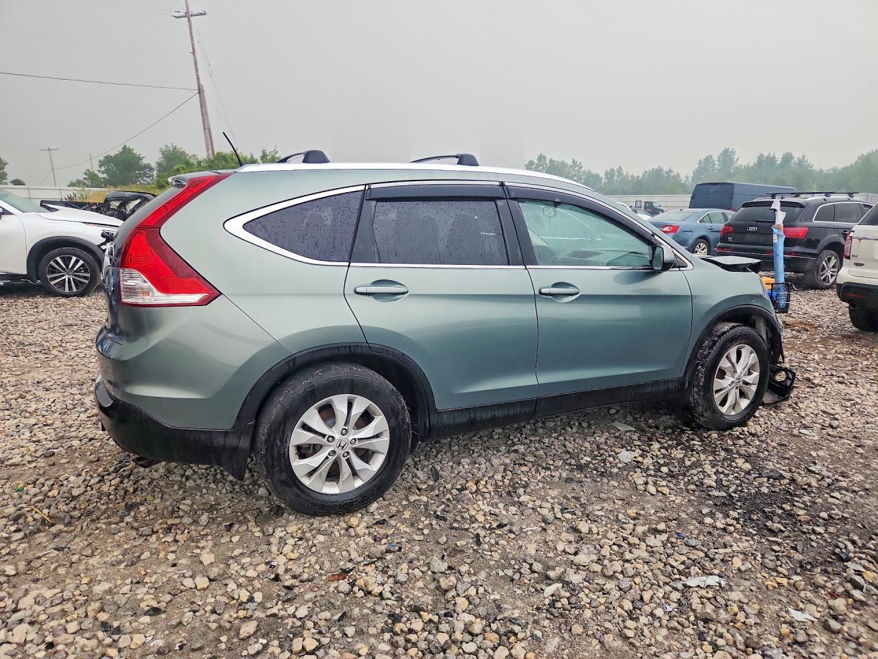 2013 Honda Cr-v Exl Gray vin: 2HKRM4H74DH107775