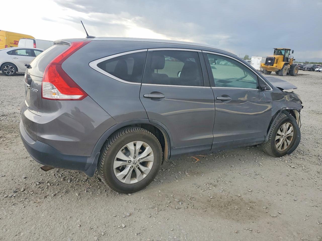 2013 Honda Cr-v Exl Gray vin: 2HKRM4H74DH611730
