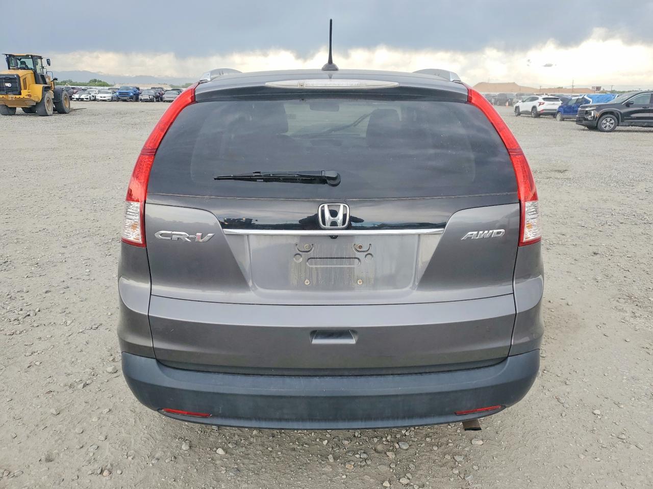 2013 Honda Cr-v Exl Gray vin: 2HKRM4H74DH611730