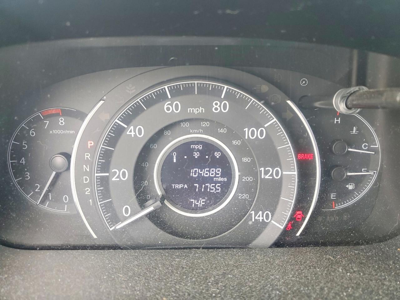 2013 Honda Cr-v Exl Gray vin: 2HKRM4H74DH611730