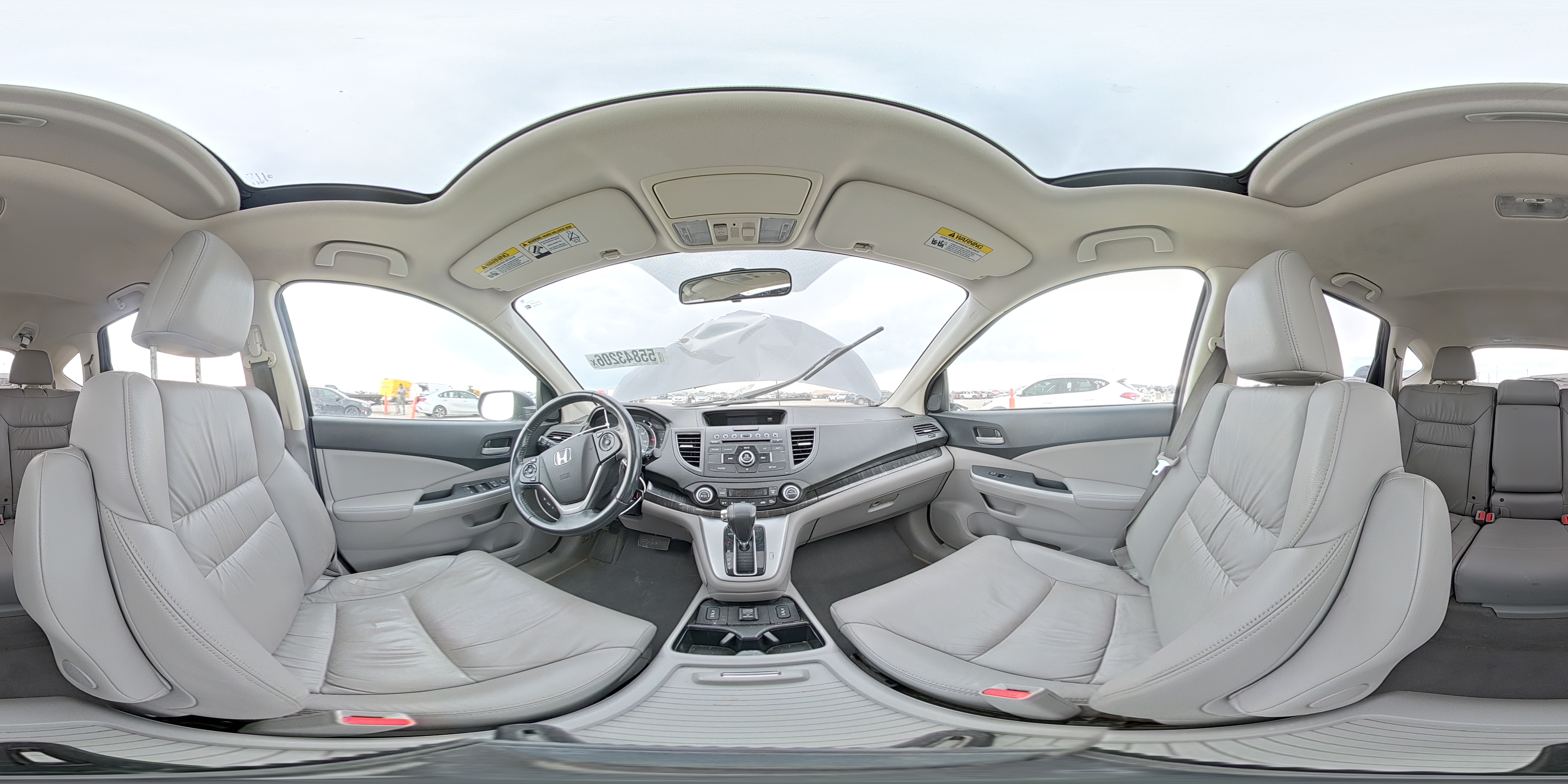 2013 Honda Cr-v Exl Gray vin: 2HKRM4H74DH611730