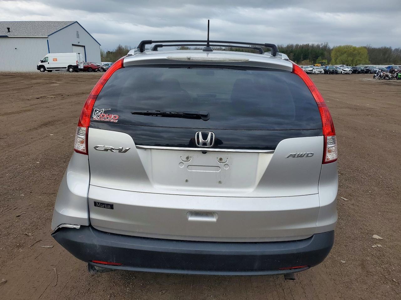 2013 Honda Cr-v Exl Silver vin: 2HKRM4H74DH630228