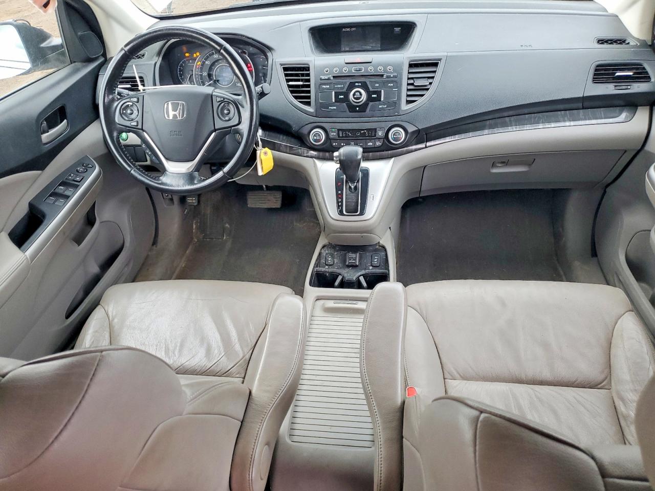 2013 Honda Cr-v Exl Silver vin: 2HKRM4H74DH630228