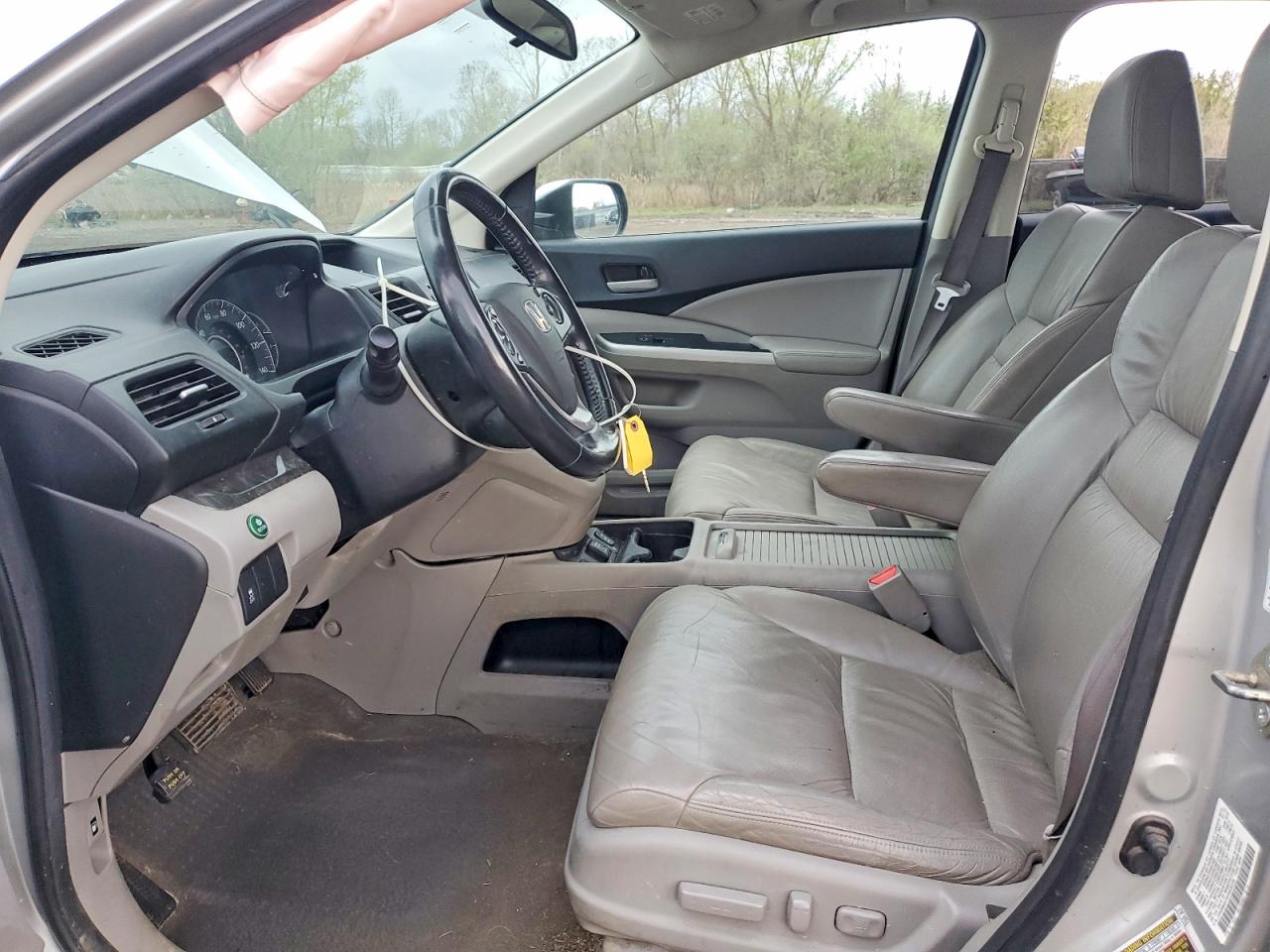 2013 Honda Cr-v Exl Silver vin: 2HKRM4H74DH630228