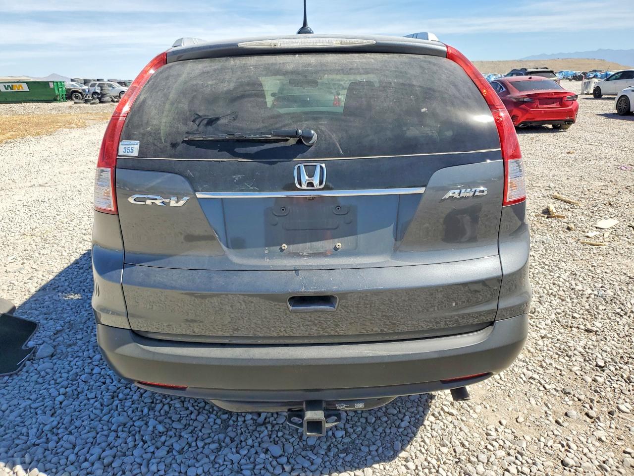 2013 Honda Cr-v Exl Gray vin: 2HKRM4H74DH643657