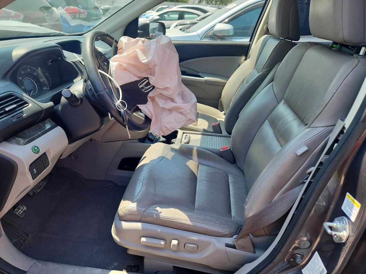 2013 Honda Cr-v Exl Gray vin: 2HKRM4H74DH643657