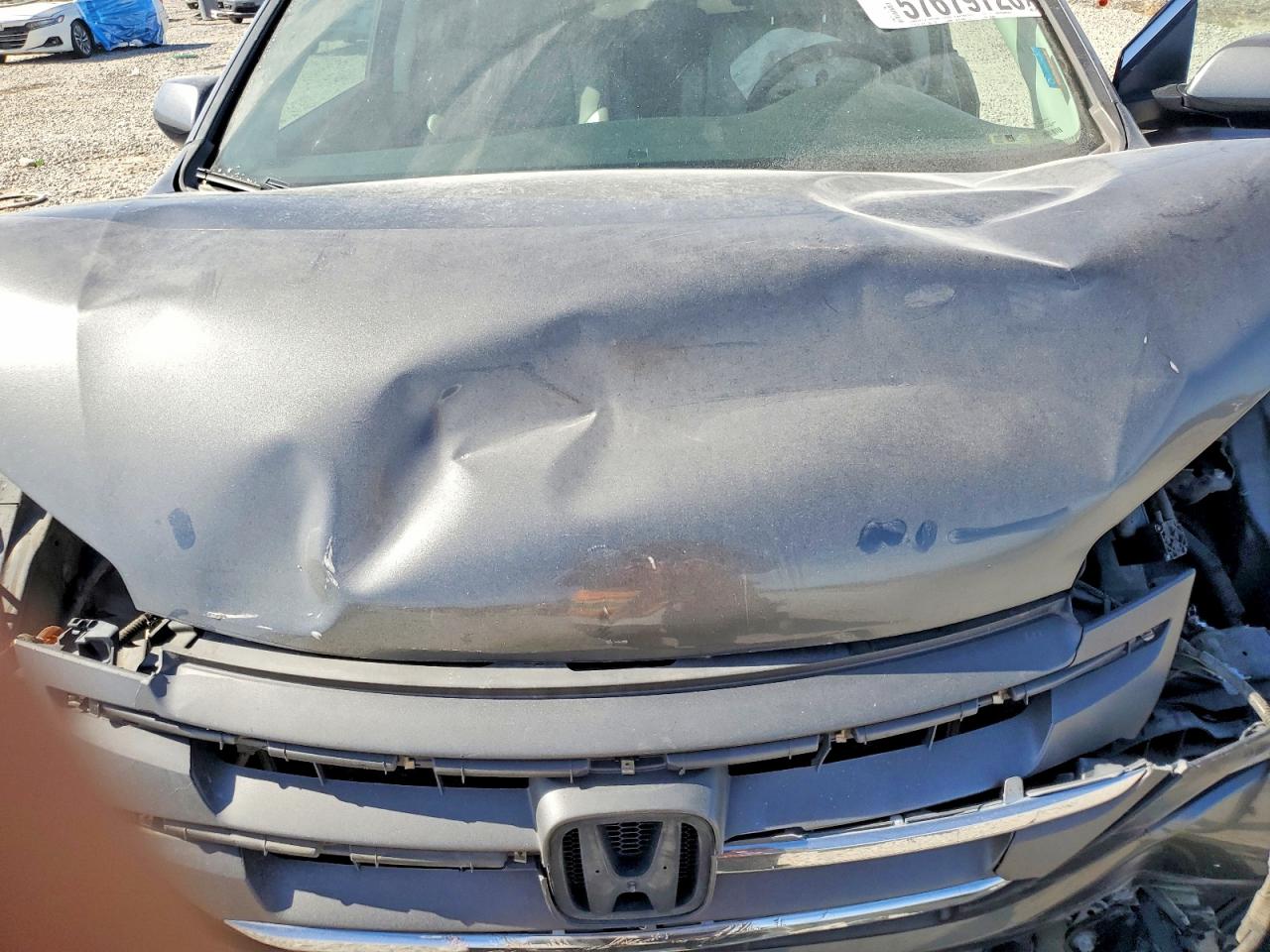 2013 Honda Cr-v Exl Gray vin: 2HKRM4H74DH643657