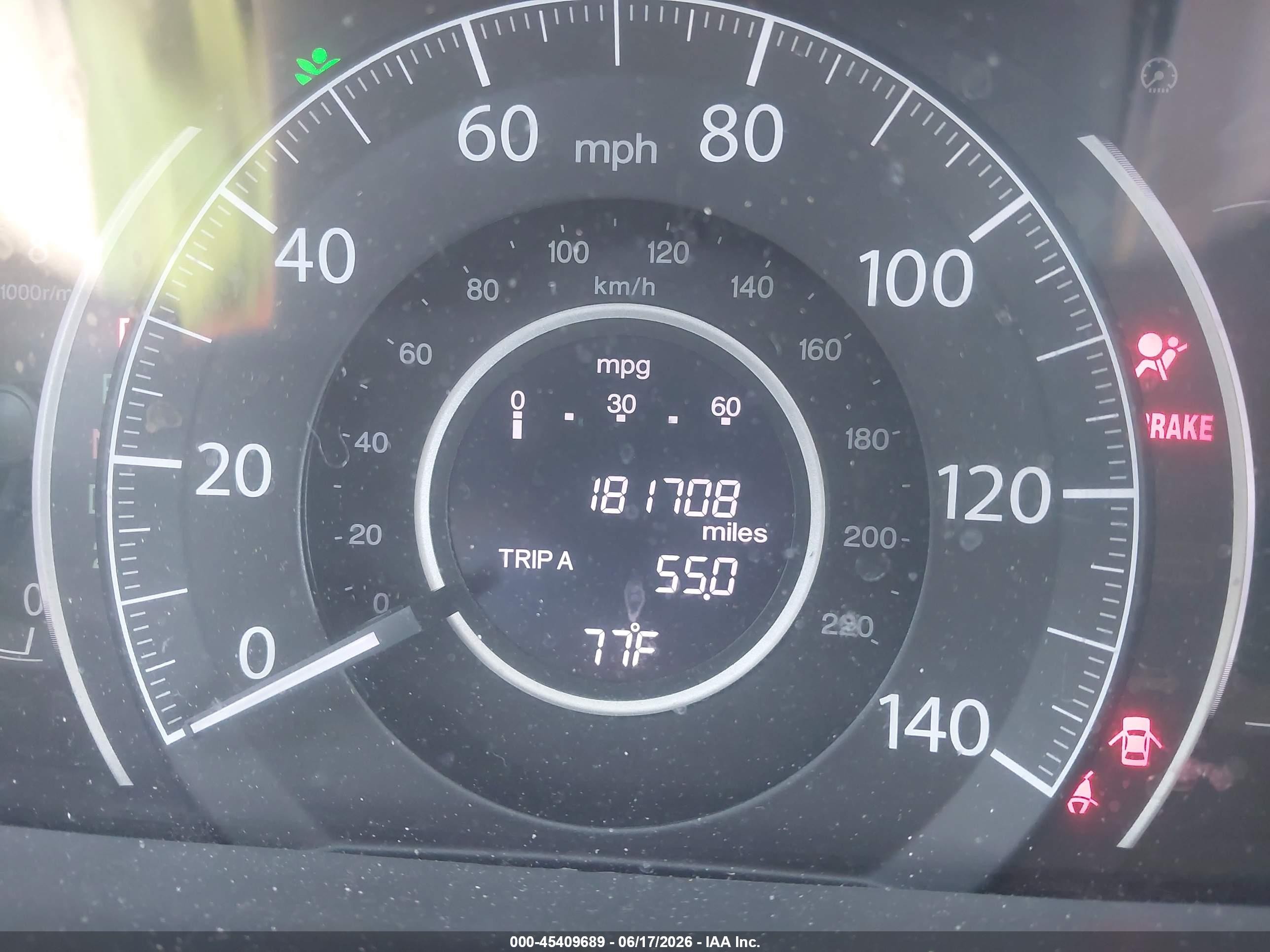 2013 Honda Cr-v Ex-l Gray vin: 2HKRM4H74DH645084