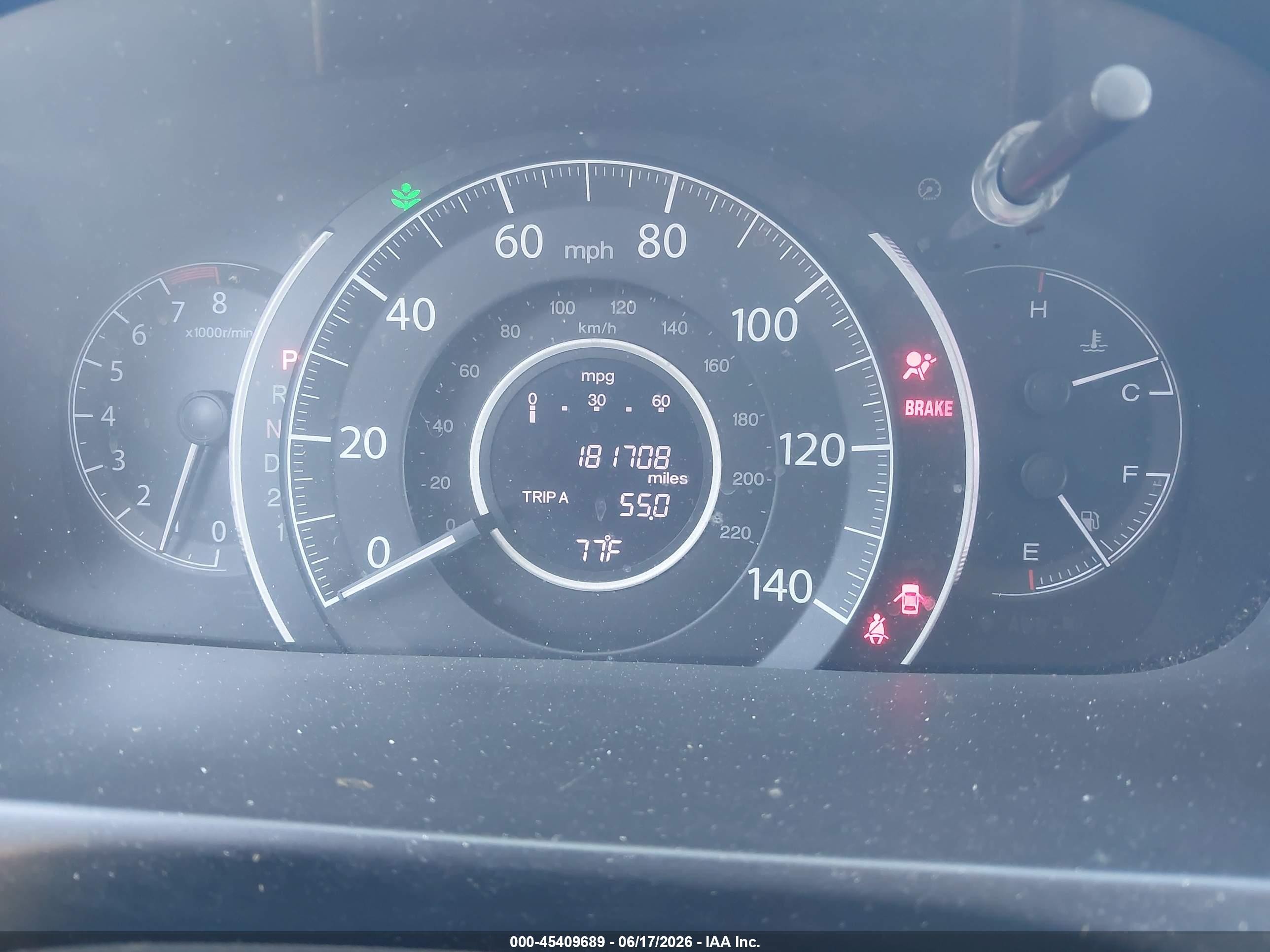 2013 Honda Cr-v Ex-l Gray vin: 2HKRM4H74DH645084