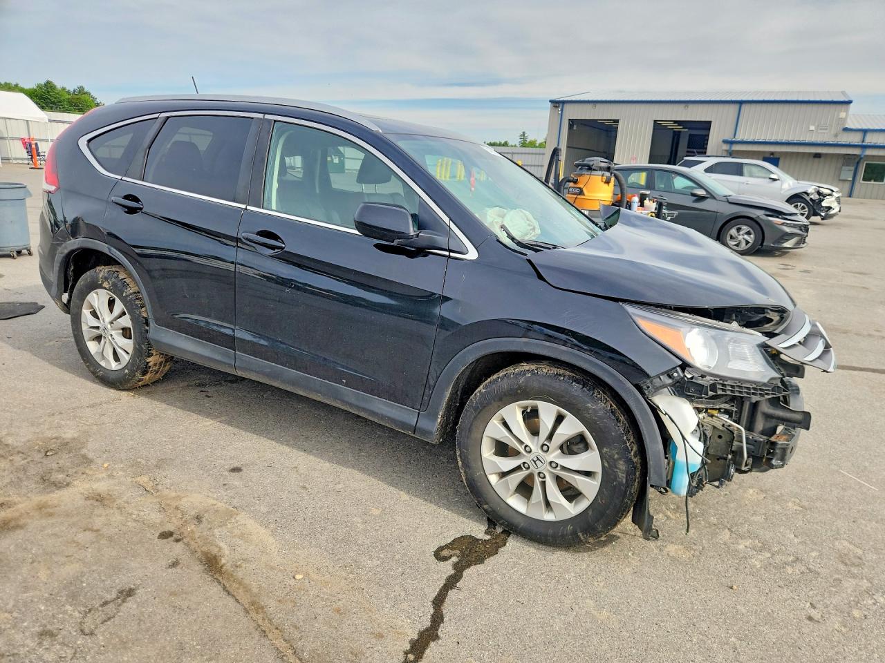 2013 Honda Cr-v Exl Black vin: 2HKRM4H74DH652892