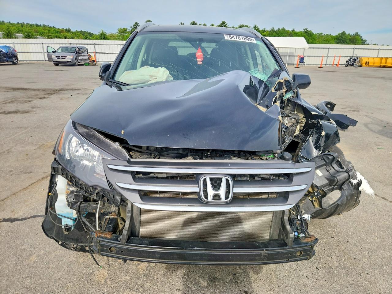 2013 Honda Cr-v Exl Black vin: 2HKRM4H74DH652892
