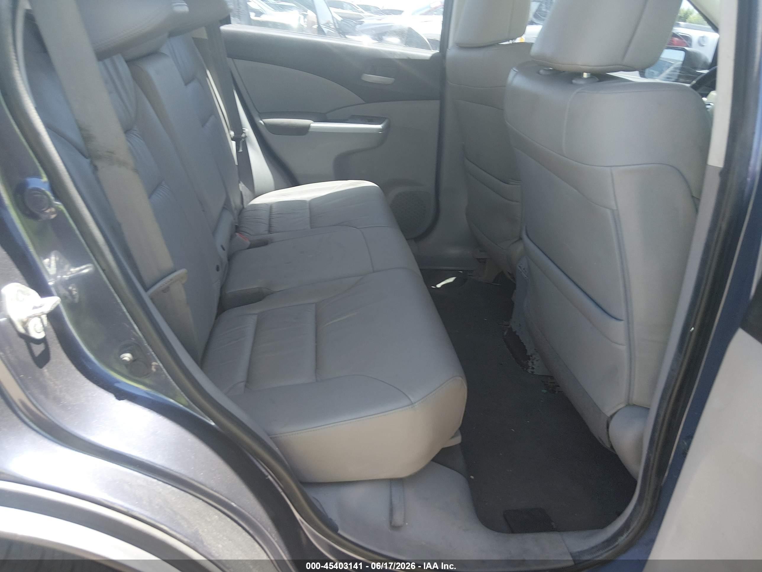 2013 Honda Cr-v Ex-l Синий vin: 2HKRM4H74DH676514