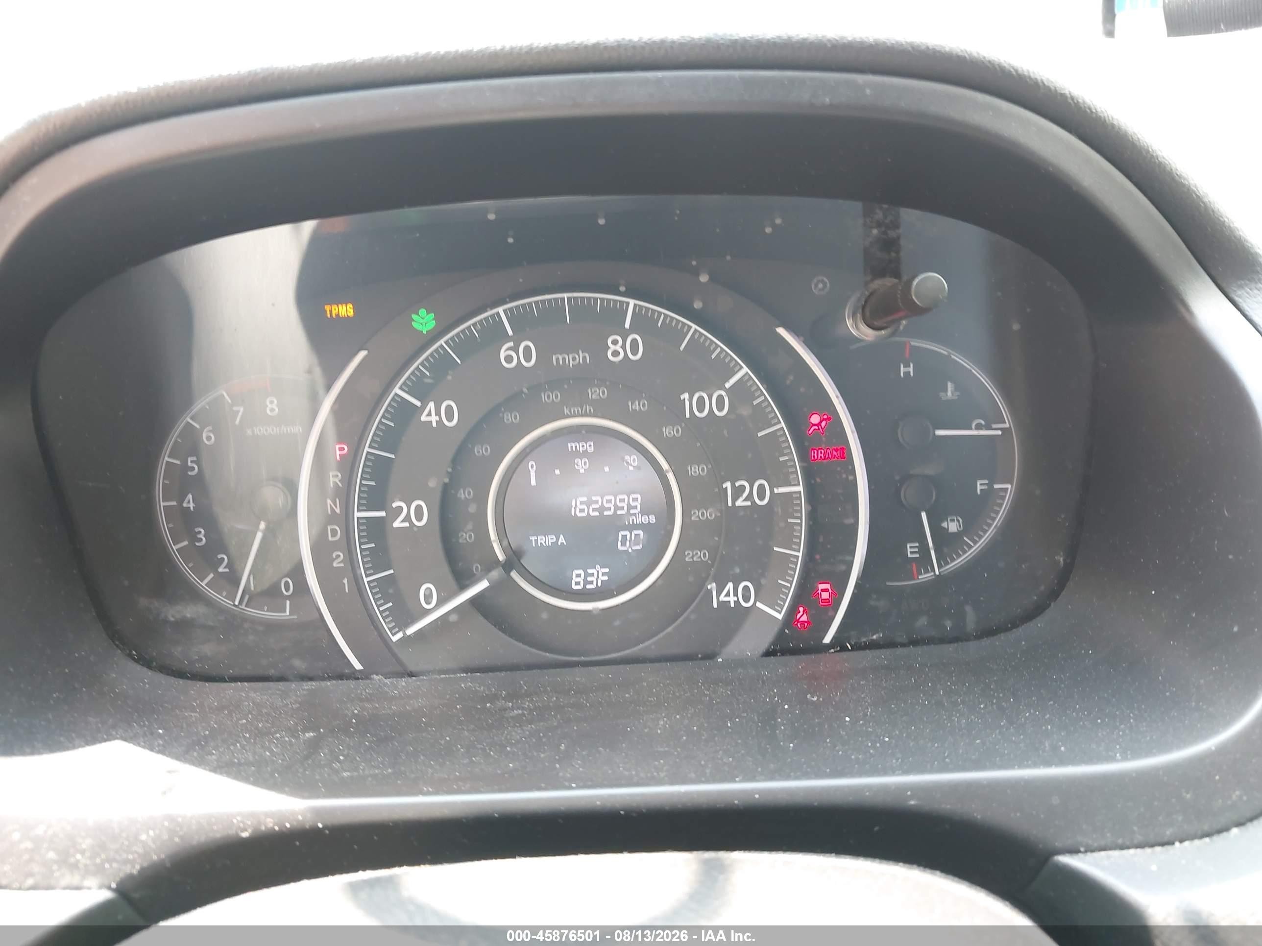 2013 Honda Cr-v Ex-l Черный vin: 2HKRM4H74DH681938
