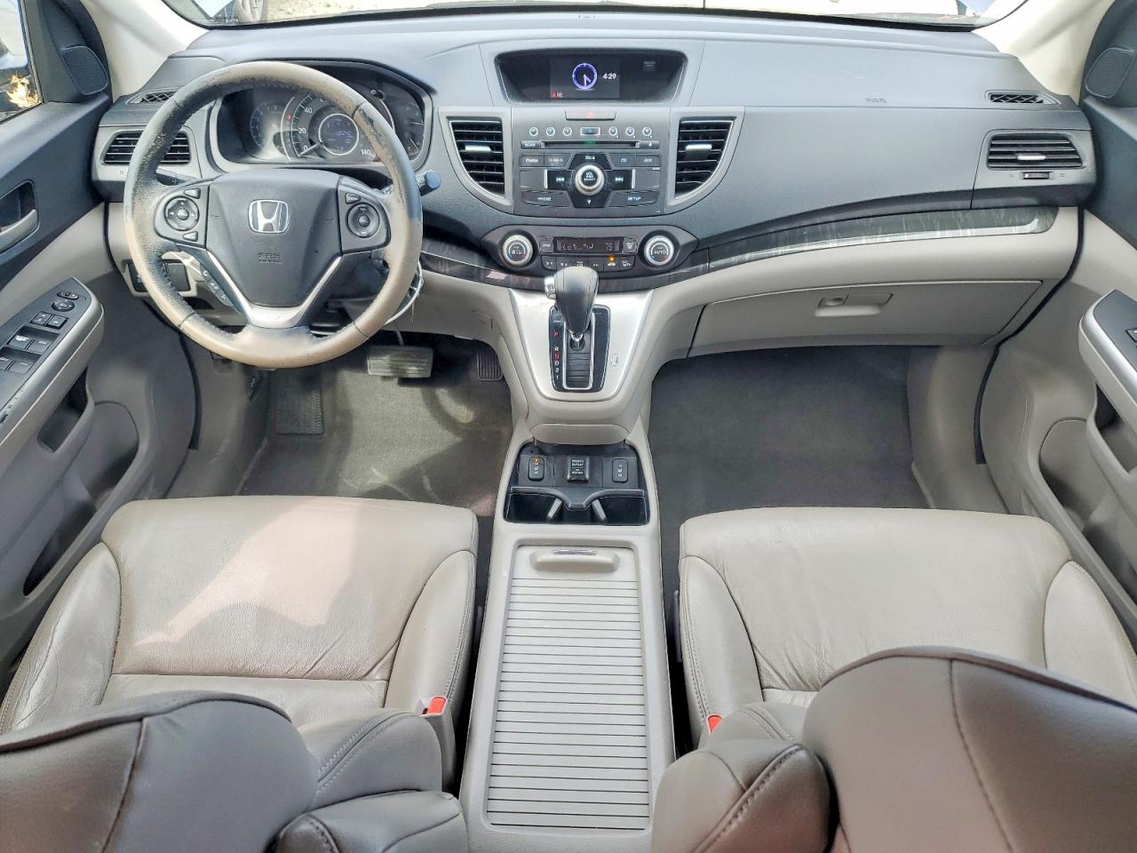 2013 Honda Cr-v Exl Blue vin: 2HKRM4H74DH686900