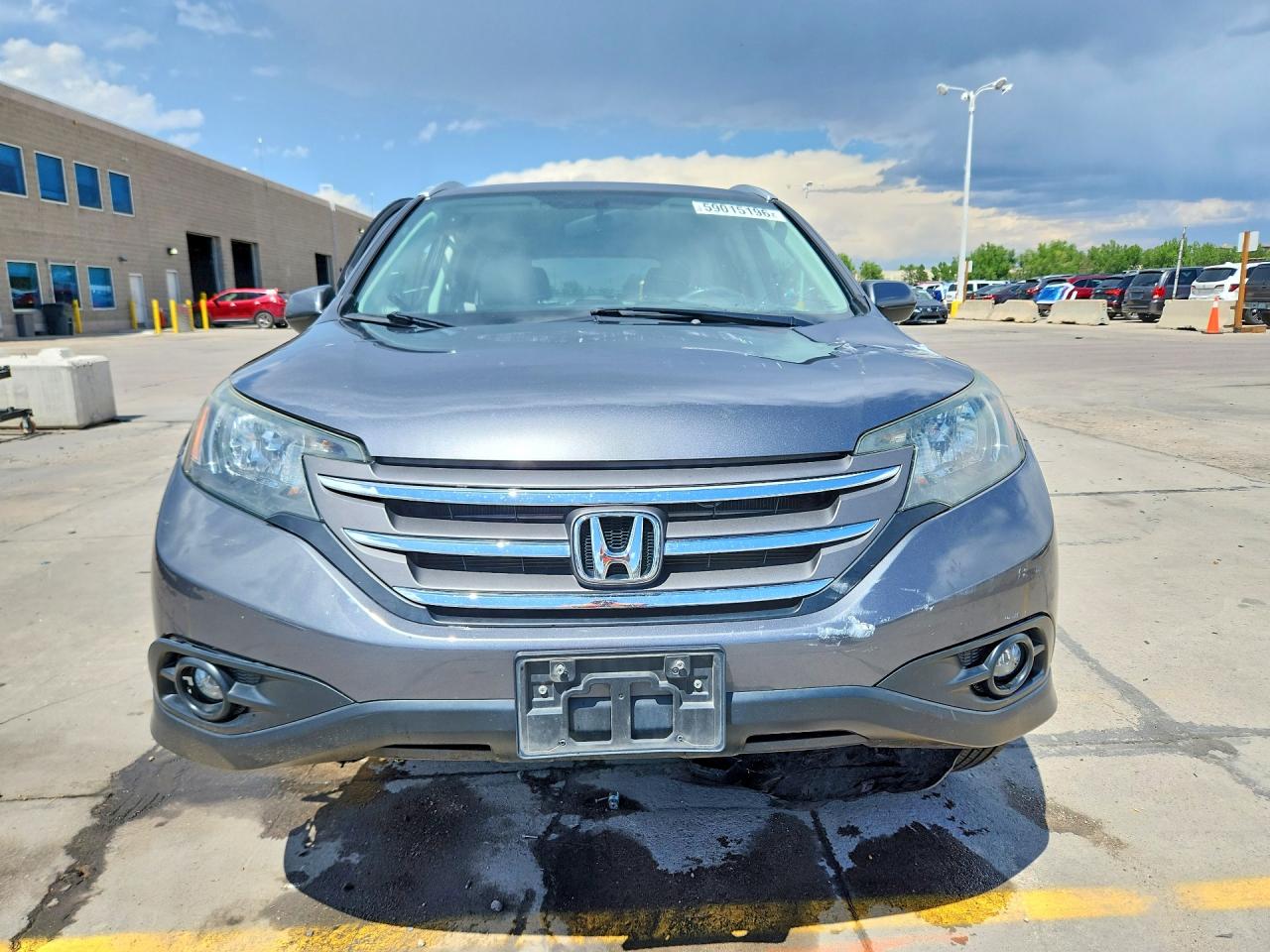 2013 Honda Cr-v Exl Серый vin: 2HKRM4H74DH688193