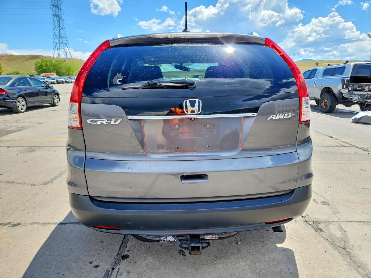 2013 Honda Cr-v Exl Серый vin: 2HKRM4H74DH688193