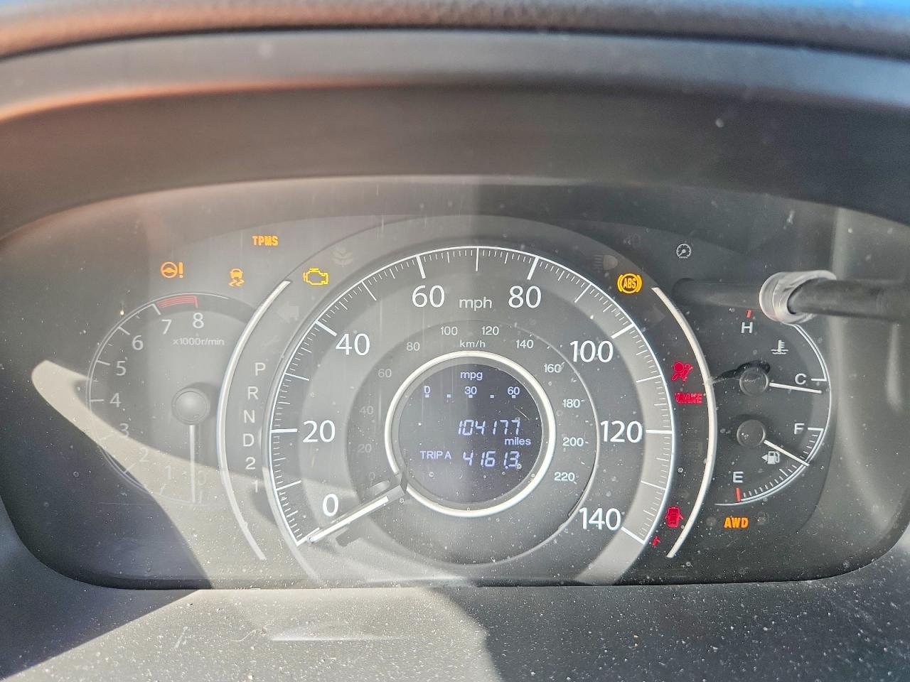 2013 Honda Cr-v Exl Gray vin: 2HKRM4H74DH688209