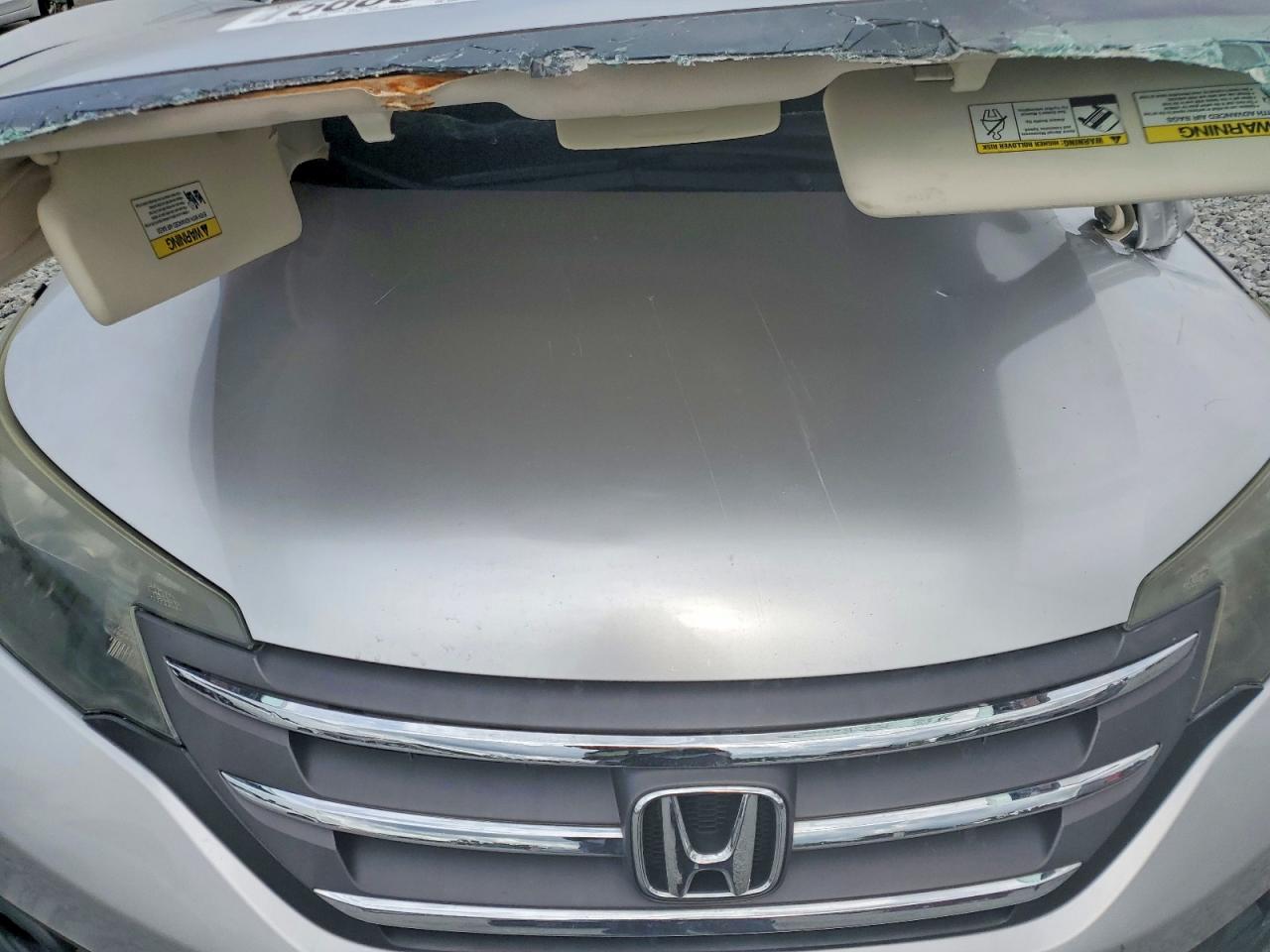 2013 Honda Cr-v Exl Silver vin: 2HKRM4H74DH693071
