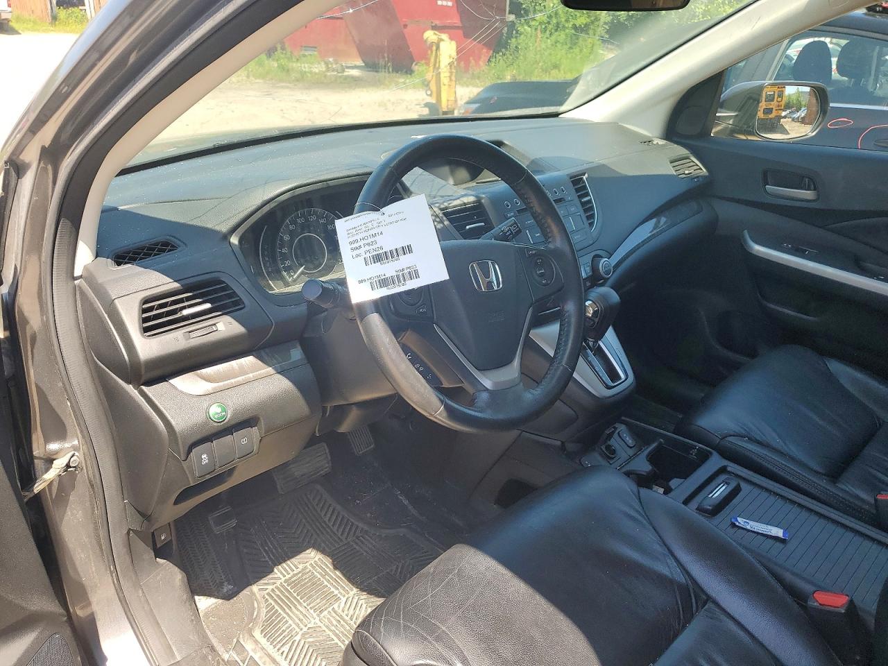 2014 Honda Cr-v Exl Gray vin: 2HKRM4H74EH101606