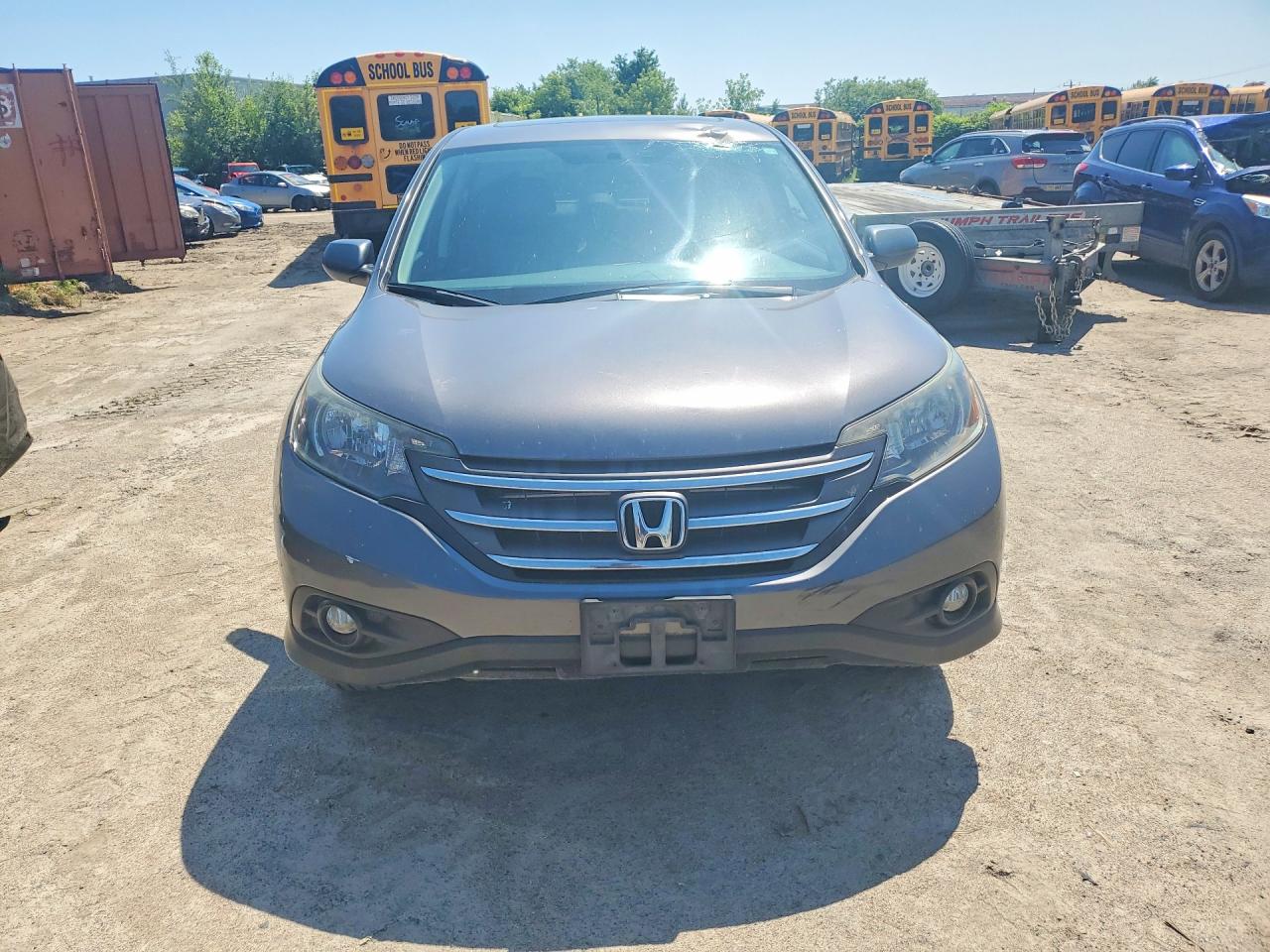 2014 Honda Cr-v Exl Gray vin: 2HKRM4H74EH101606