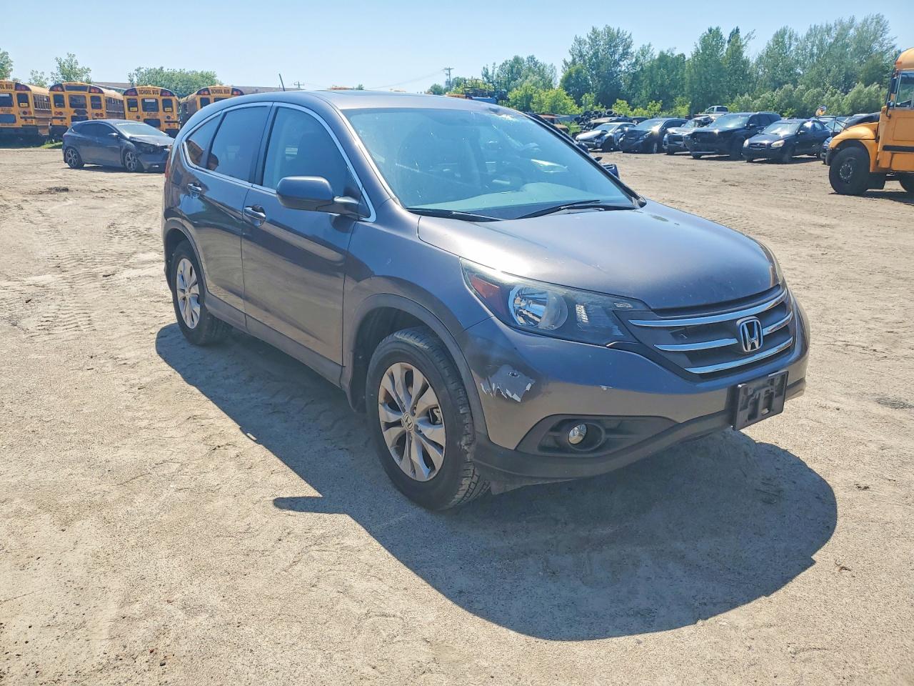 2014 Honda Cr-v Exl Gray vin: 2HKRM4H74EH101606
