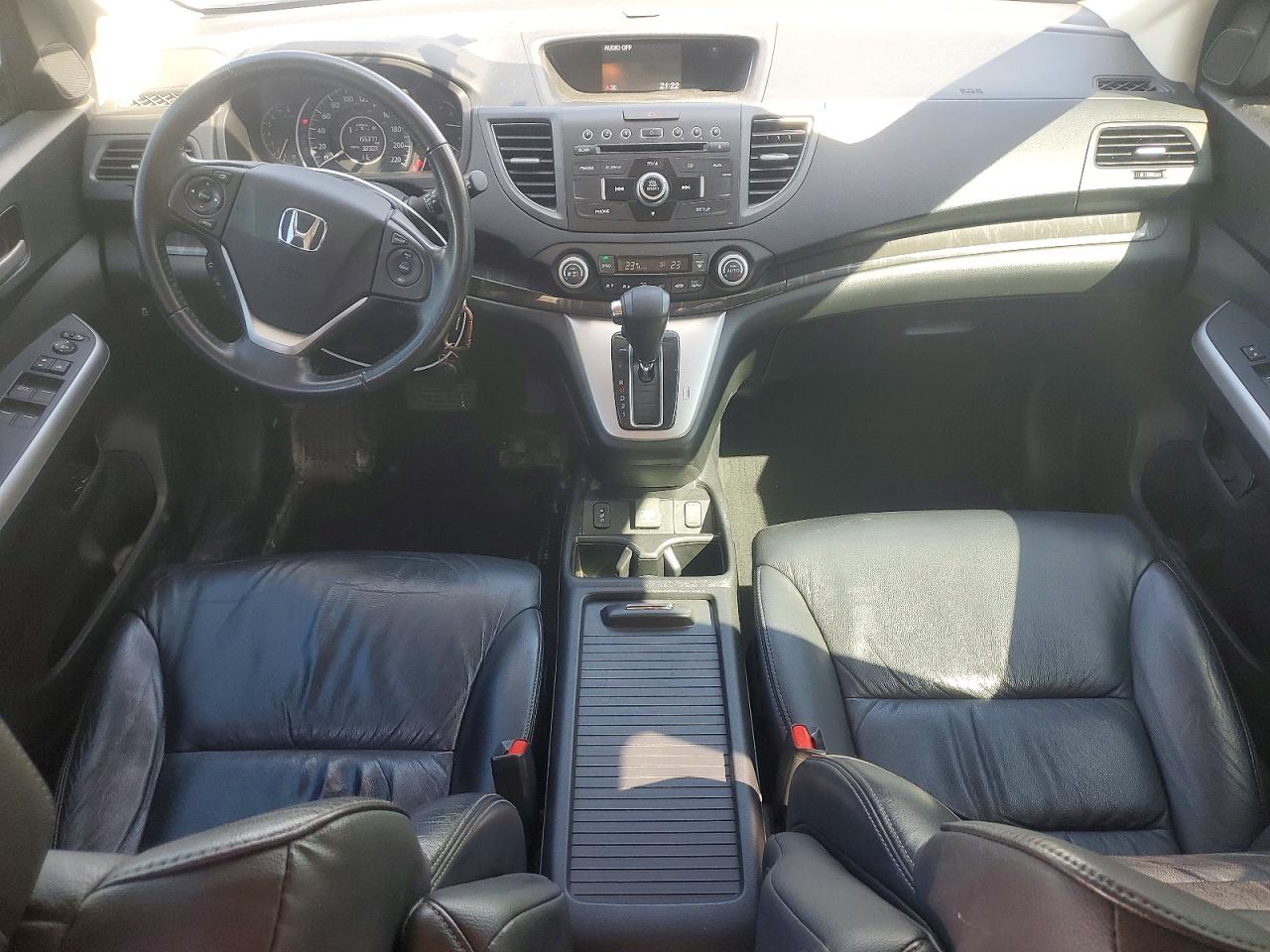 2014 Honda Cr-v Exl Silver vin: 2HKRM4H74EH133598