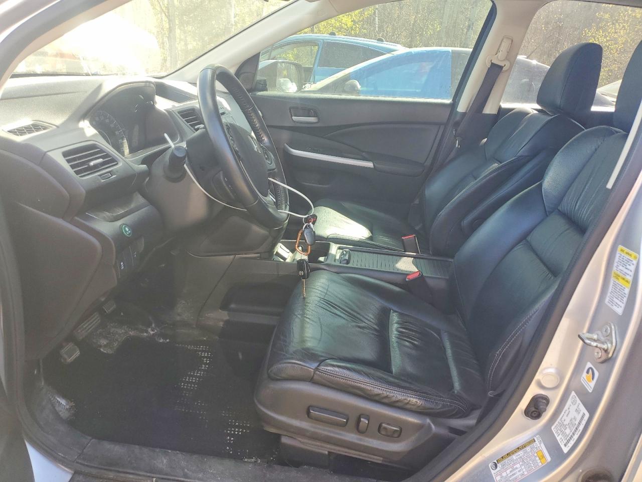 2014 Honda Cr-v Exl Silver vin: 2HKRM4H74EH133598
