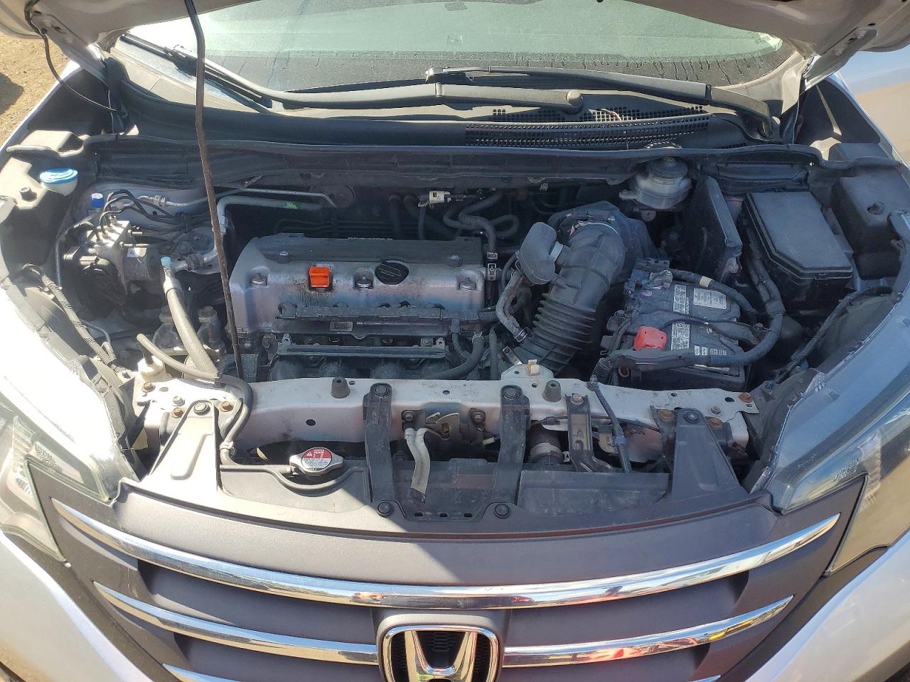 2014 Honda Cr-v Exl Silver vin: 2HKRM4H74EH133598