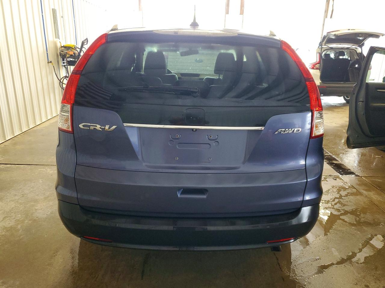 2014 Honda Cr-v Exl Blue vin: 2HKRM4H74EH604763