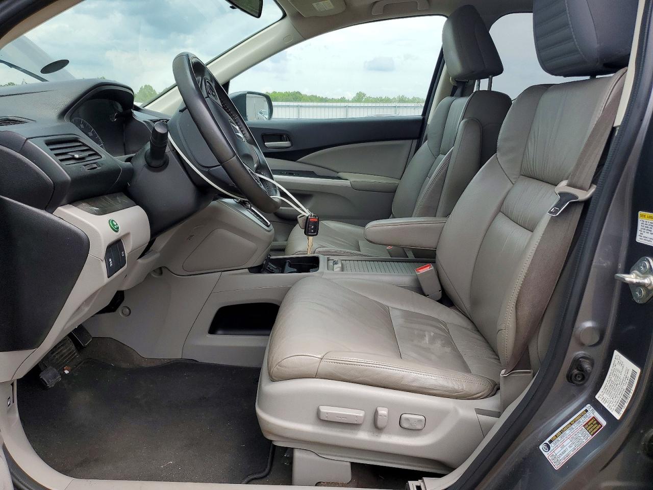 2014 Honda Cr-v Exl Gray vin: 2HKRM4H74EH655762