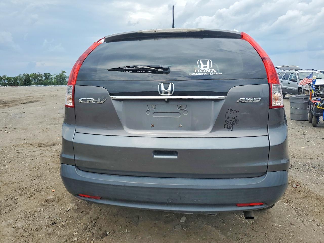 2014 Honda Cr-v Exl Gray vin: 2HKRM4H74EH655762