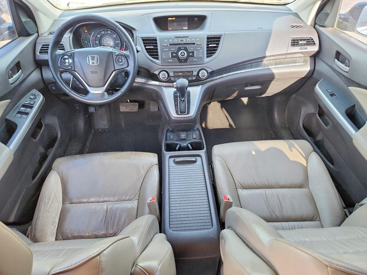 2014 Honda Cr-v Exl Turquoise vin: 2HKRM4H74EH656491