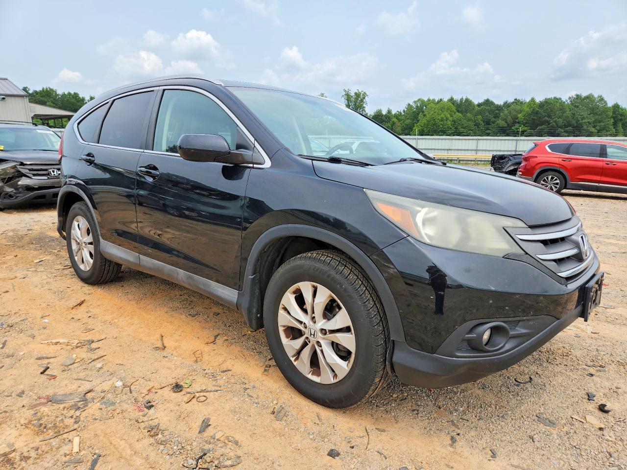 2014 Honda Cr-v Exl Black vin: 2HKRM4H74EH724384