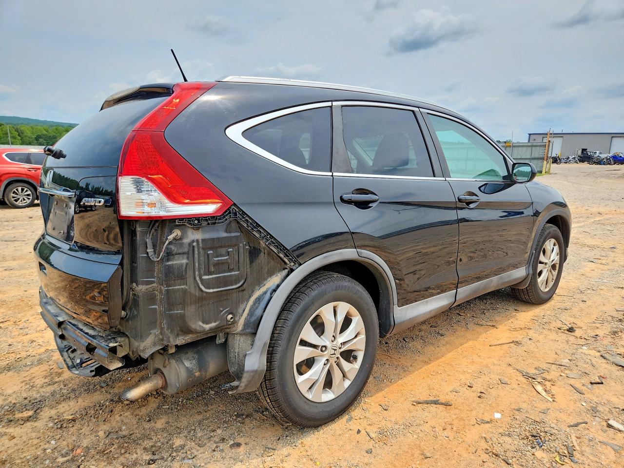 2014 Honda Cr-v Exl Black vin: 2HKRM4H74EH724384