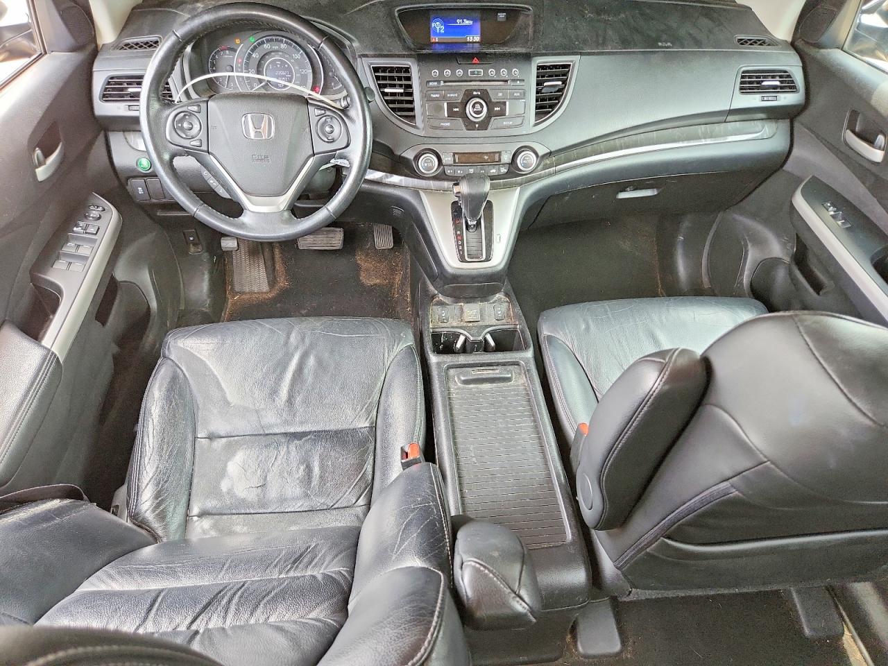 2014 Honda Cr-v Exl Black vin: 2HKRM4H74EH724384
