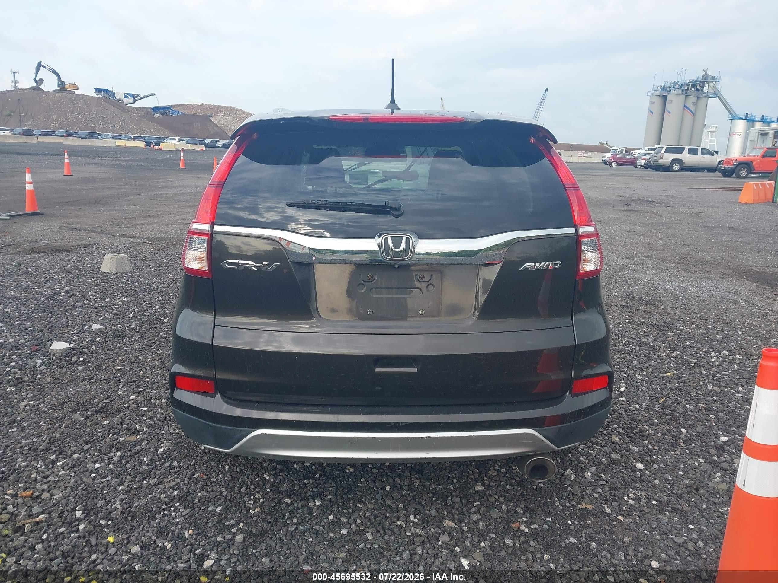 2015 Honda Cr-v Ex-l Brown vin: 2HKRM4H74FH600651
